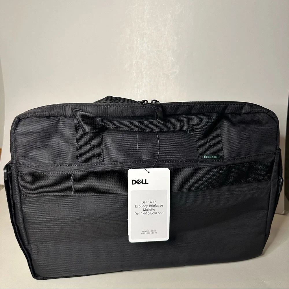 Dell EcoLoop Black Essential Briefcase 14-16 Laptop/Notebook Bag/Case CC3624 NEW